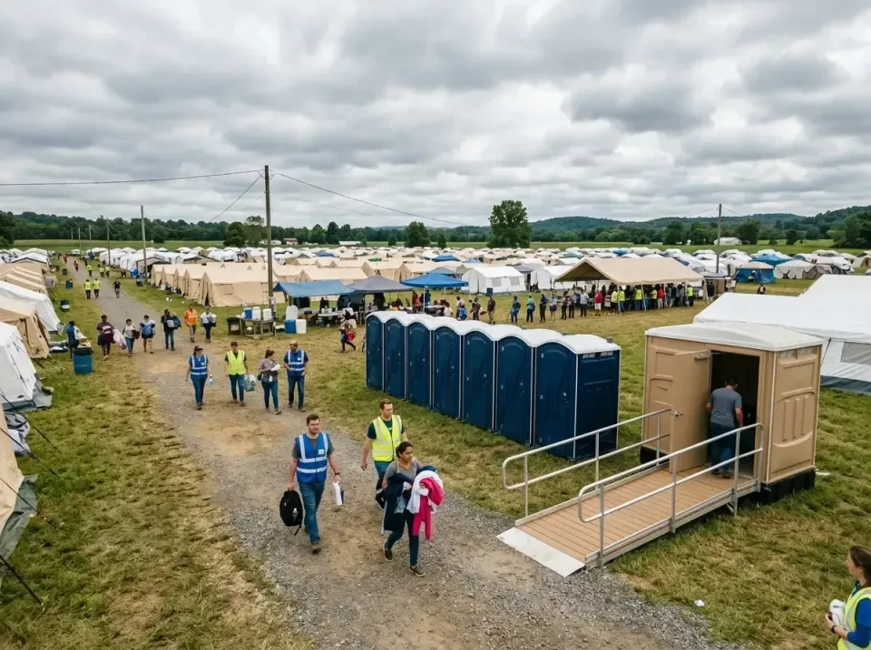 disaster-relief-camp-restrooms-010 — frequently asked questions, Dumpster & Portable Bathrooms Rental in Maiden, NC